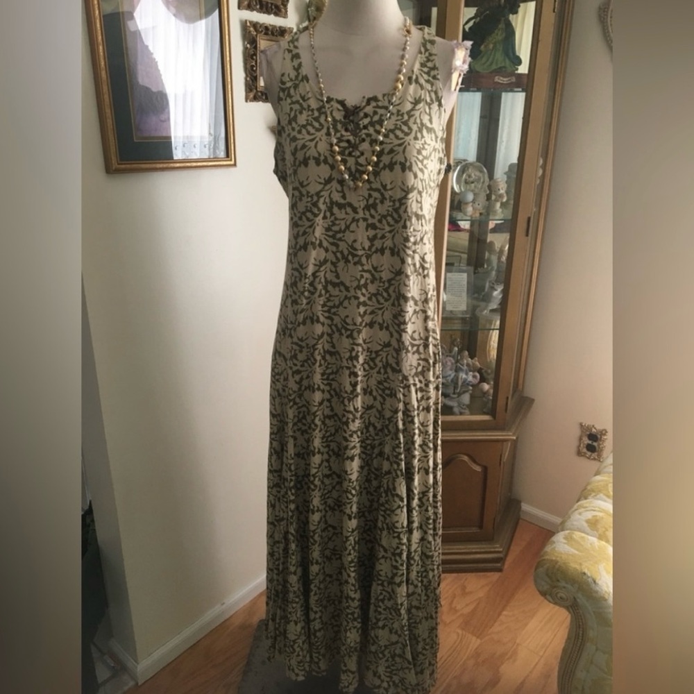 LRL Ralph Lauren Print Maxi Dress XL